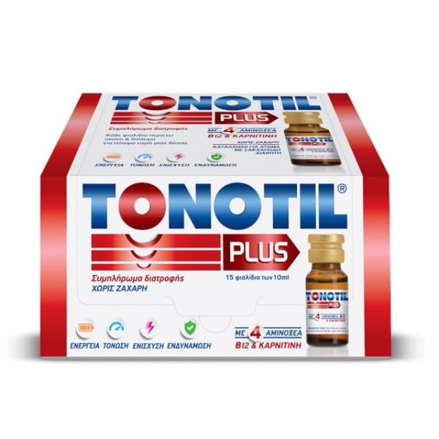 Tonotil Plus 15 αμπούλες x 10ml