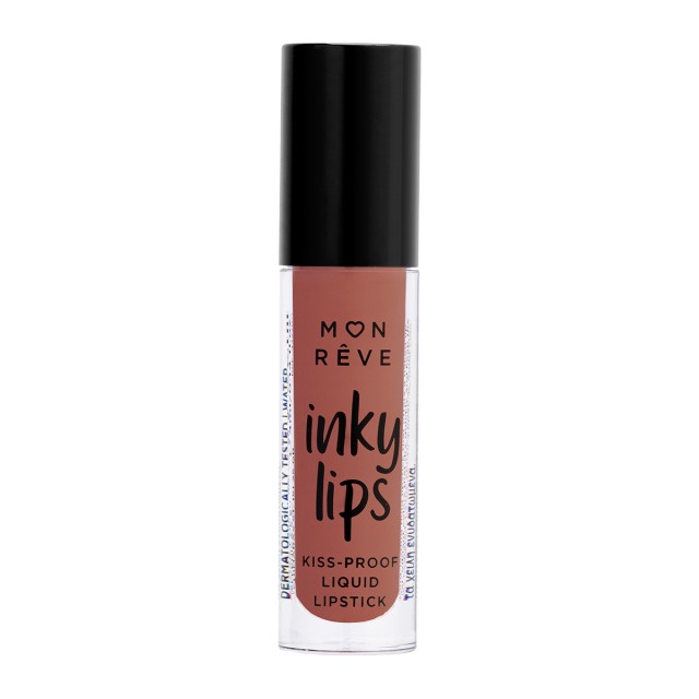 Mon Reve Inky Lips Kiss-Proof Liquid Lipstick 04 4ml