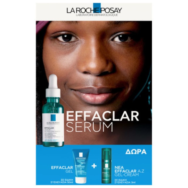 La Roche Posay Promo Effaclar Serum 30ml & Δώρο Effaclar Gel 50ml & Effaclar A.Z Gel-Cream 3ml
