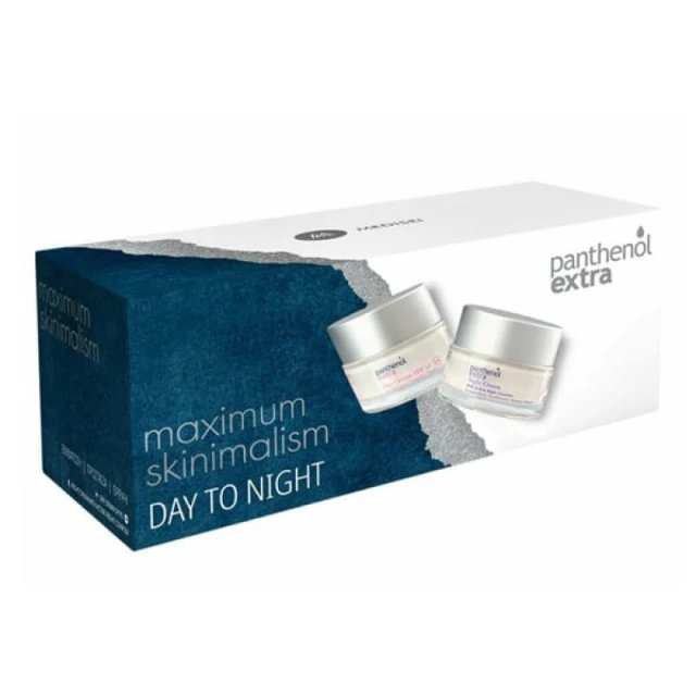 Panthenol Extra Set Maximun Skinimalism Day to Night Day Cream SPF15 50ml + Night Cream 50ml
