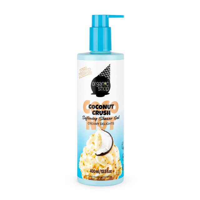 Natura Siberica Organic Shop Αφρόλουτρο Ice Cream, Με Έλαιο Καρύδας, 400ml