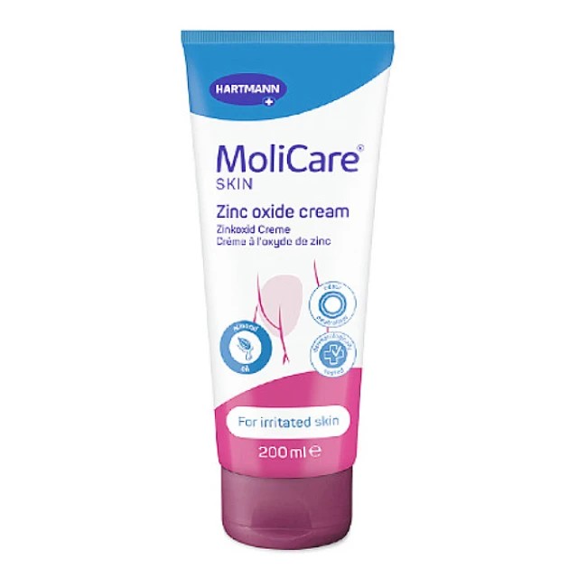 Hartmann Menalind Molicare Skin Zinc Oxide Cream 200ml