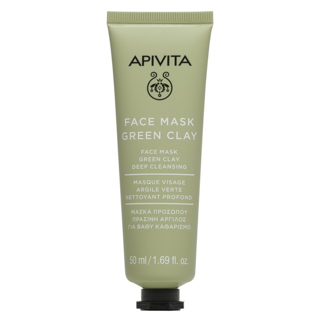 Apivita Face Mask with Green Clay 50ml