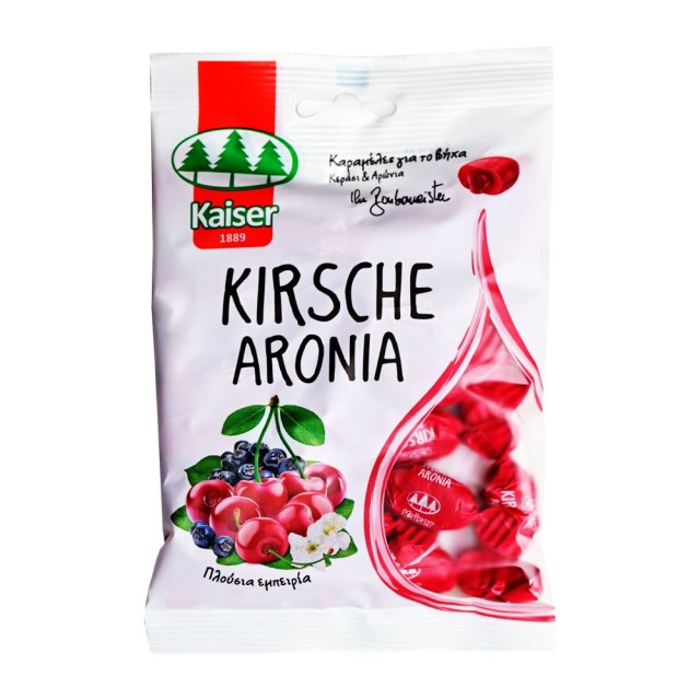 Kaiser Καραμέλες Kirsche Aronia 90g