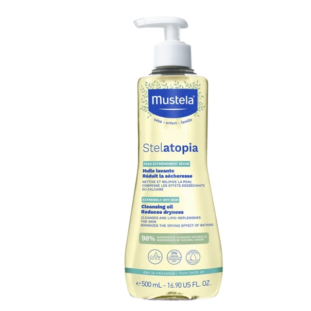 Mustela Stelatopia Cleansing Oil Λάδι Καθαρισμού, 500ml