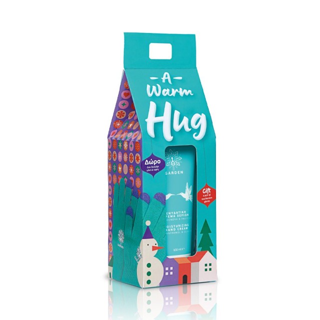 Garden Promo A Warm Hug Ενυδατική Κρέμα Χεριών 100ml & ΔΩΡΟ Ένα Ζευγάρι Γάντια Αφής