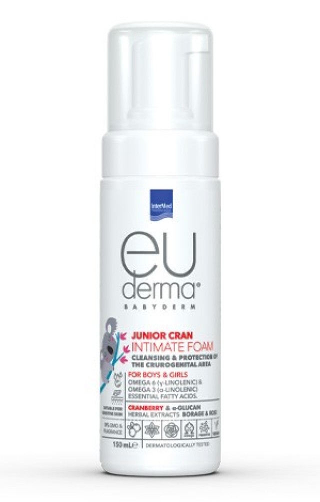 Euderma Babyderm Junior Gran Intimate Foam 150ml