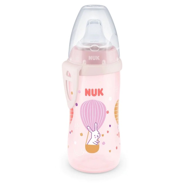 NUK First Choice Active Cup 12m+ Χρώμα Ροζ, 1τμχ