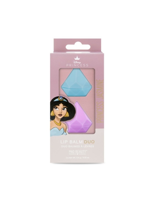 Mad Beauty Princess Jasmine Lip Balm Duo