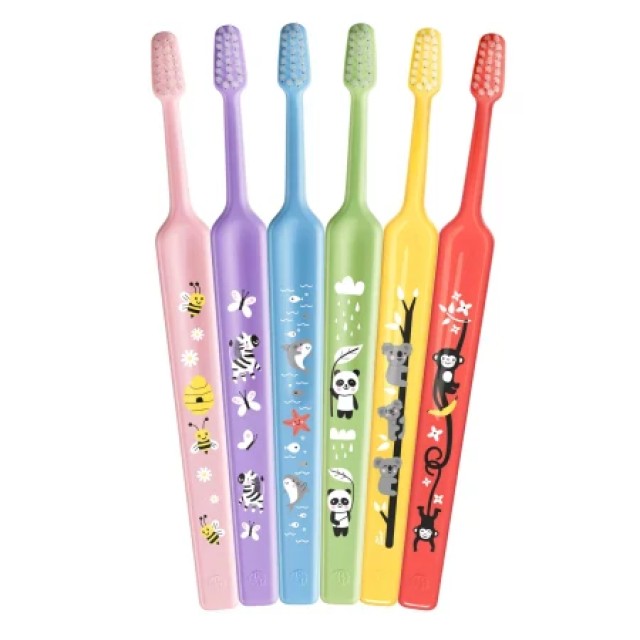 Tepe Mini Extra Soft Οδοντόβουρτσα από 0 έως 6 ετών Χρώμα Ροζ, 1τμχ