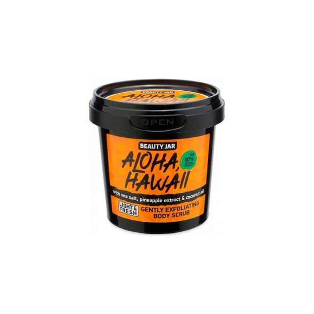 Beauty Jar “ALOHA HAWAII” Αναζωογονητικό scrub προσώπου και σώματος 200g