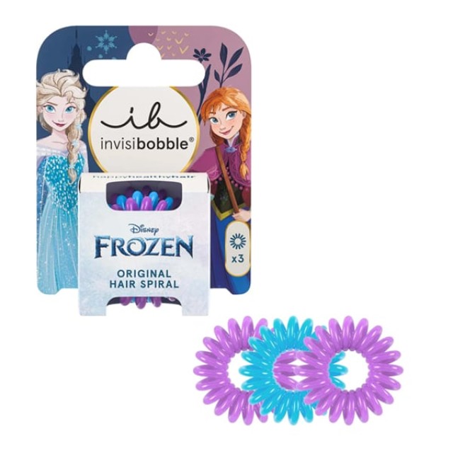 Invisibobble Disney Frozen Colour Changing Hair Spiral, 3τμχ