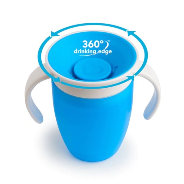 Munchkin Miracle 360 Trainer Cup (6m+) Μπλέ 207ml