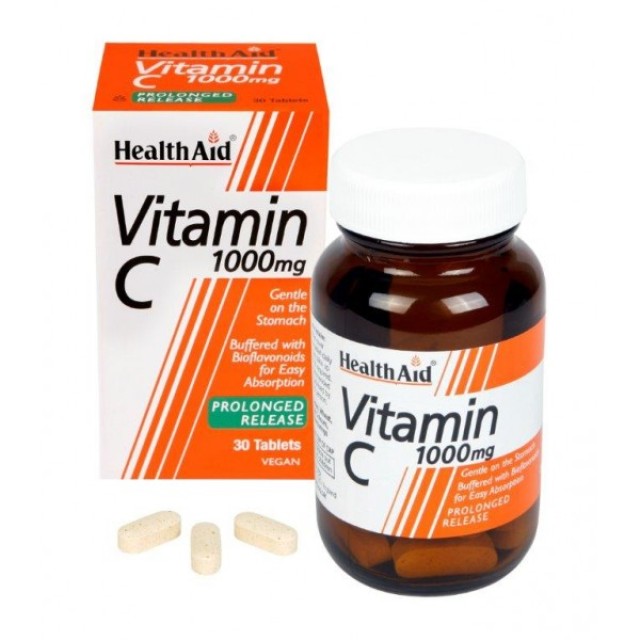 Health Aid Vitamin C 1000mg 30 Prolonged Release Tabs