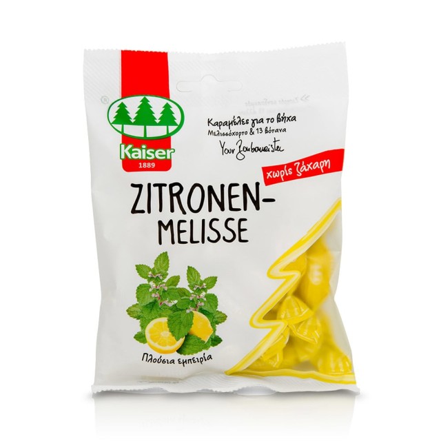 Kaiser Καραμέλες Zitronen-Melisse 60gr