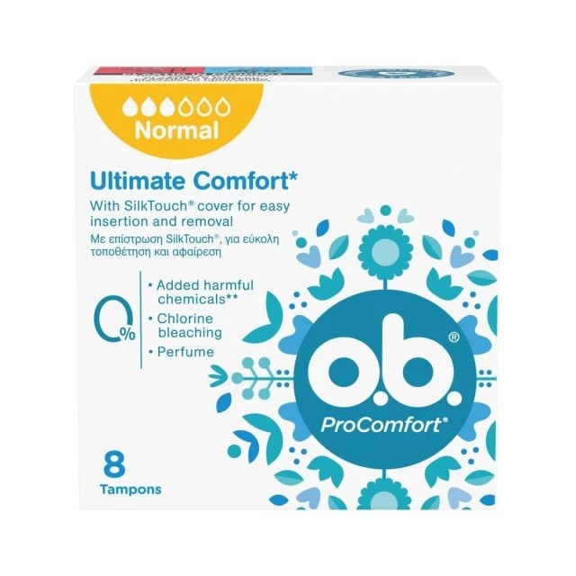 O.B. Ultimate Comfort Normal 8τμχ