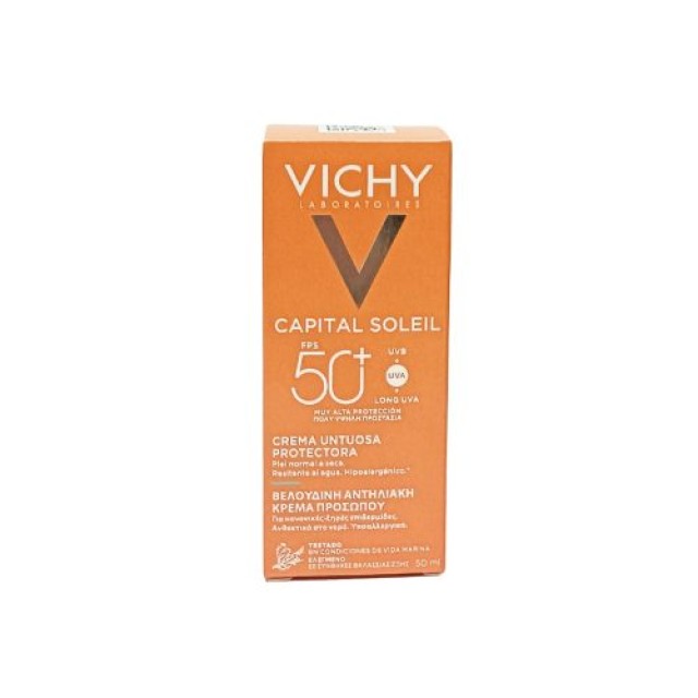 Vichy Capital Soleil Βελούδινη Υφή SPF50+ 50ml