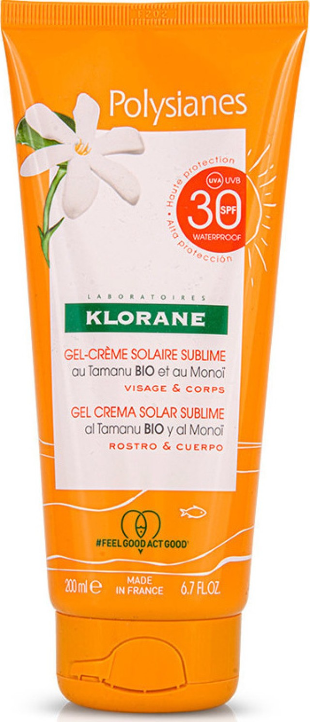 Klorane Gel-Creme SPF 30 200ml