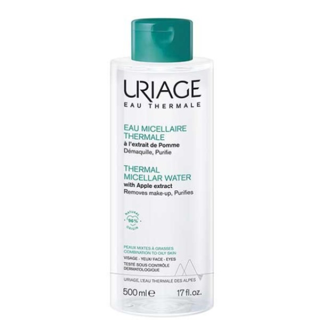 Uriage Eau Thermal Micellar Water With Apple Extract 500ml