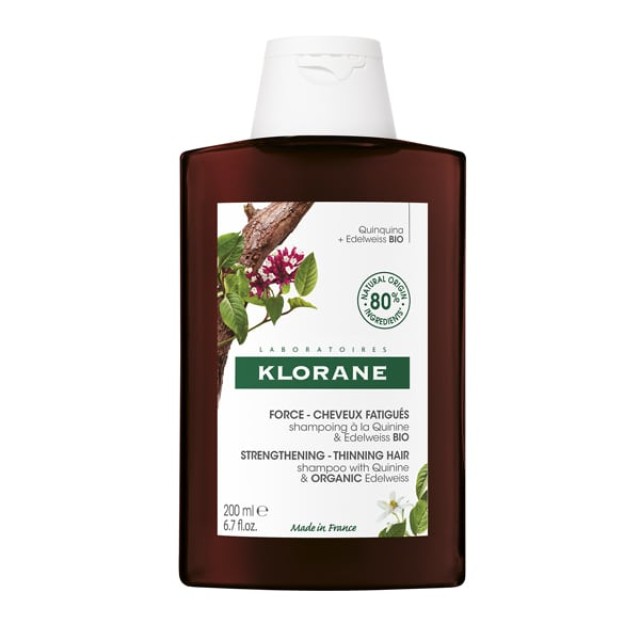 Klorane Shampoo Quinine et aux Vitamines B 200ml