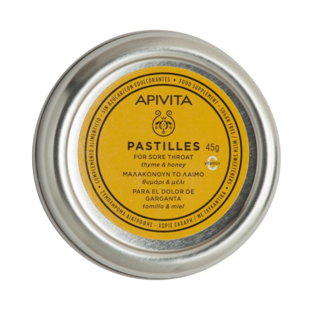 Apivita Pastilles Παστίλιες με μέλι & θυμάρι