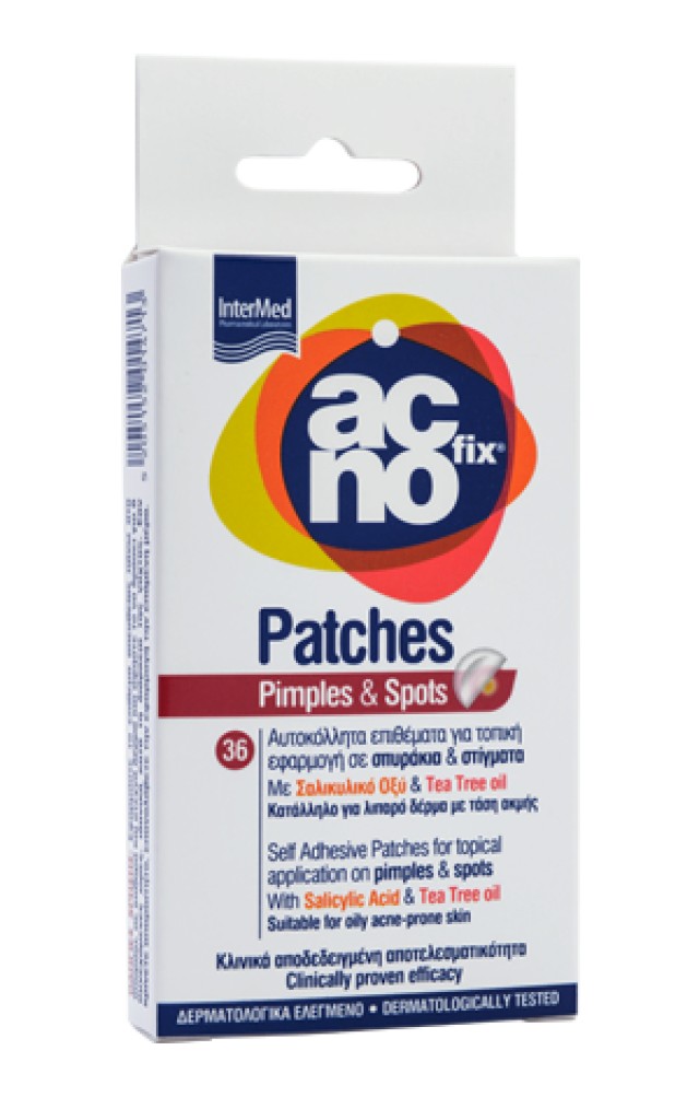 Acnofix Patches for Pimples & Spots 36 Τεμάχια