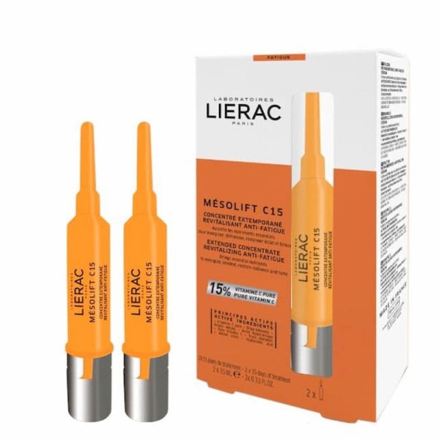Lierac Mesolift Extemporised Concentrate Revitalising Anti-Fatigue 2 x 15ml
