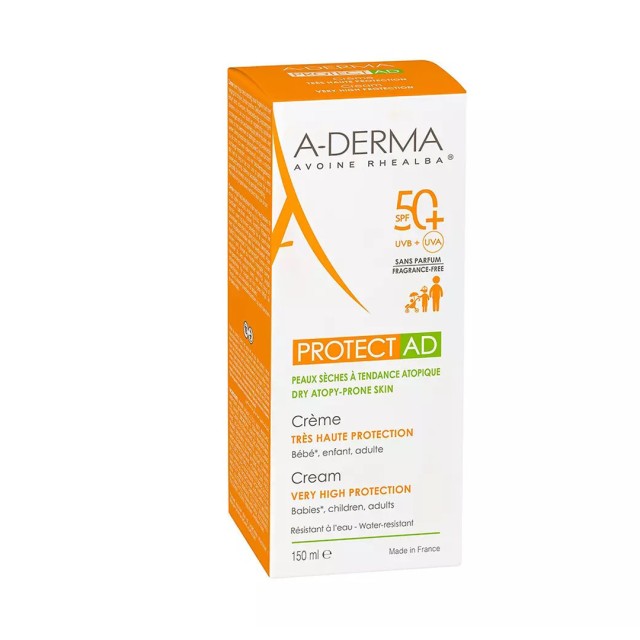 A-Derma Protect AD Αντηλιακή Κρέμα SPF50+ 150ml