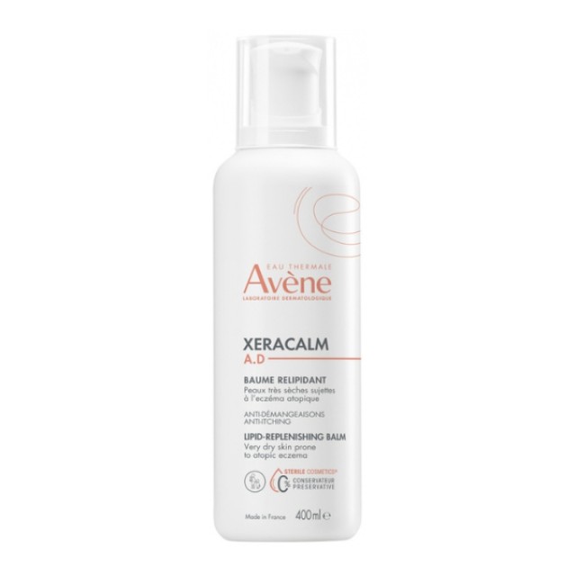 Avene Xeralcalm A.D Baume για αναπλήρωση των λιπιδίων 400ml