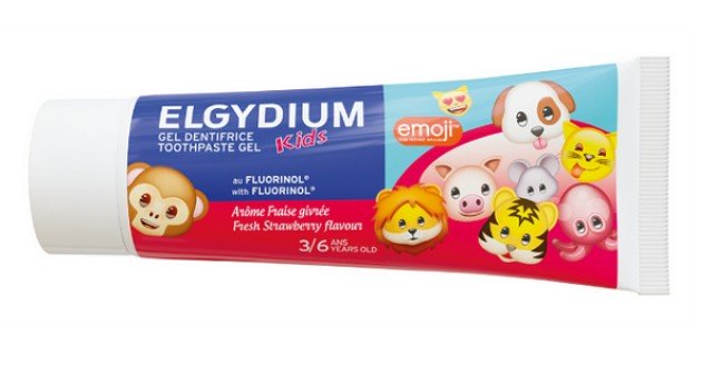 Elgydium Kids Παιδική Οδοντόπαστα για Παιδιά 3-6 ετών με Άρωμα Φρέσκια Φράουλα 50ml