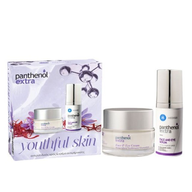 Panthenol Extra Promo Youthful Skin Face & Eye Cream 50ml + Face & Eye Serum 30ml
