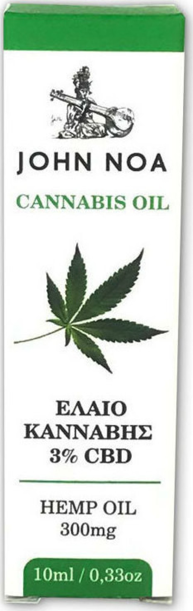 John Noa Cannabis Oil 3% CBD 300mg 10ml