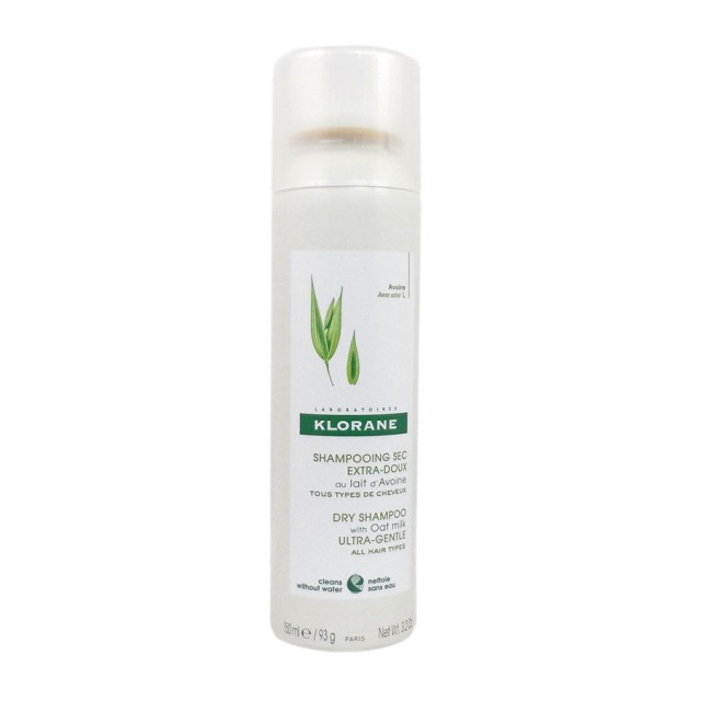 Klorane Dry Shampoo με γαλάκτωμα βρώμης - Για κάθε τύπο μαλλιών 150ml