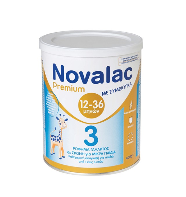 Novalac Premium 3, Γάλα από 1 έως 3 ετών 400gr