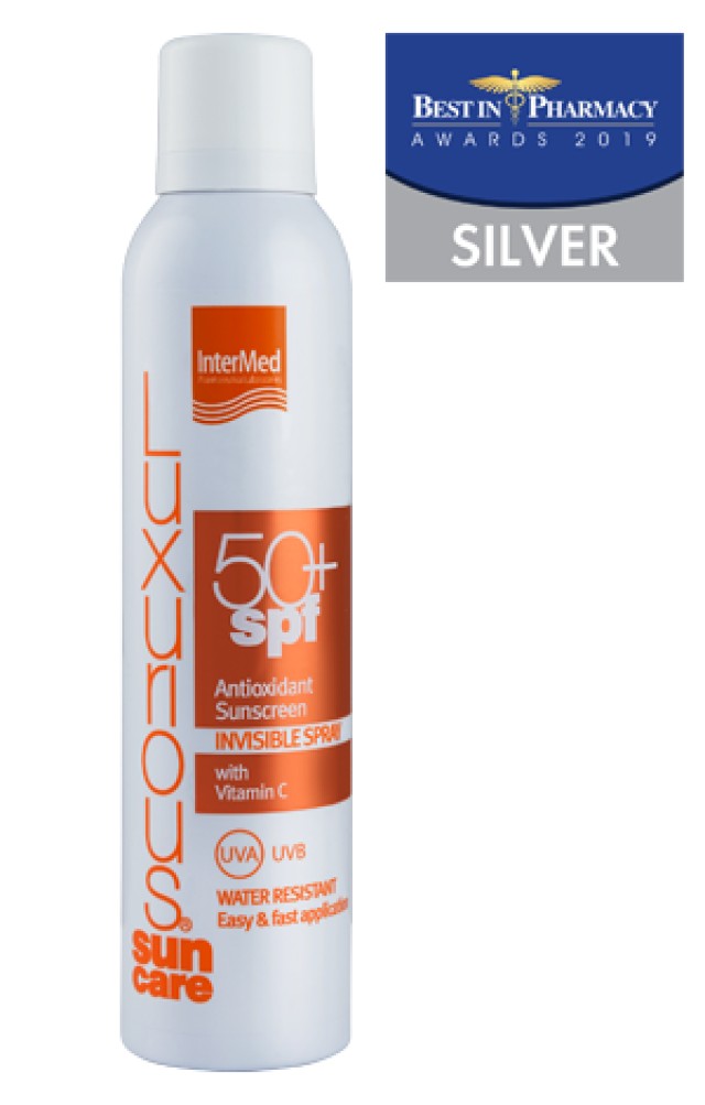 Intermed Luxurious Antioxidant Sunscreen Invisible Spray SPF50 200ml