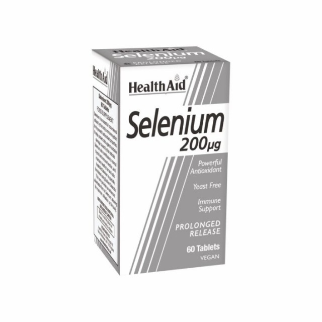 Health Aid Selenium 200μg 60 Tabs