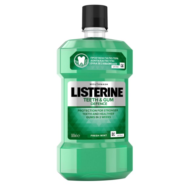 Listerine Teeth & Gum Defence Fresh Mint 500ml