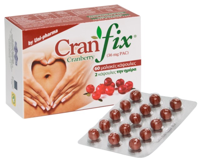 Unipharma Cranfix 60 soft gel capsules