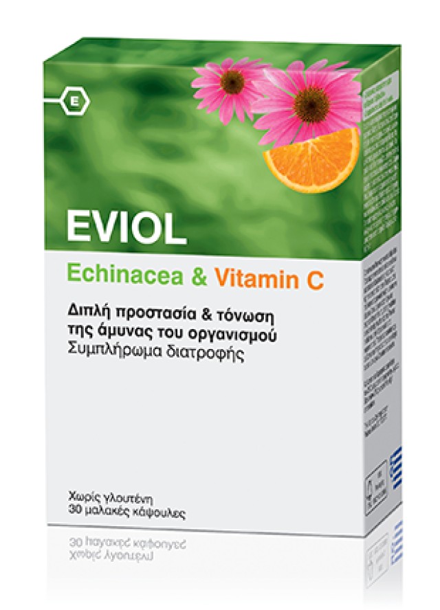 Eviol Echinacea & Vitamin C 30 Capsules