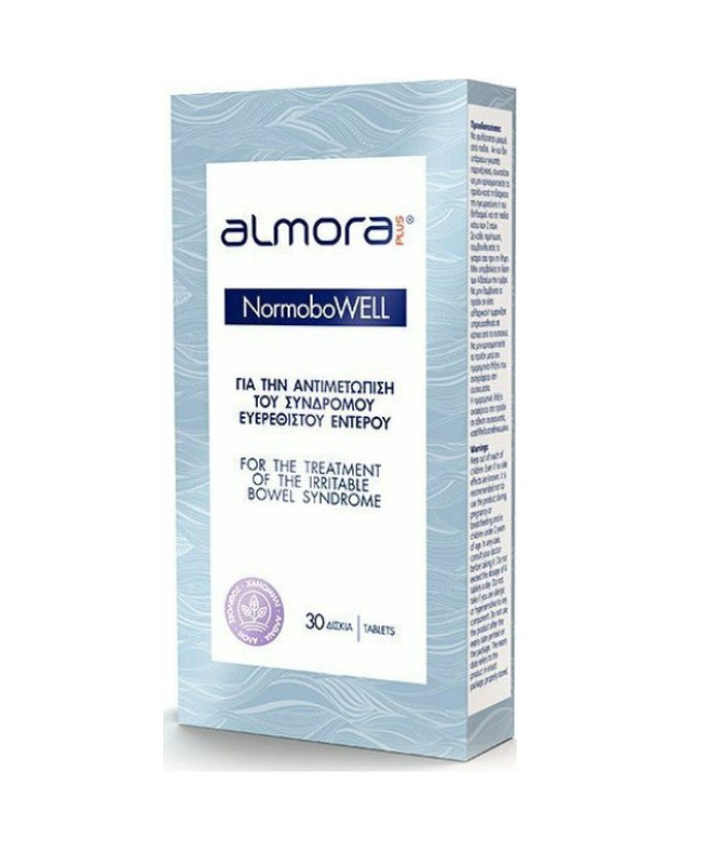 Almora Plus Normobowell για την Αντιμετώπιση των Συμπτωμάτων του Συνδρόμου Ευερέθιστου Εντέρου 30tabs
