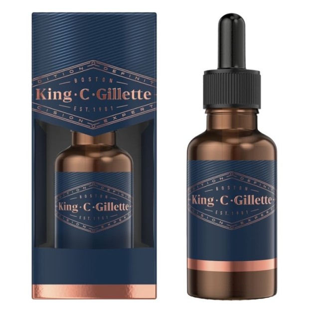 Gillette King C Beard Oil Λάδι Περιποίησης για Γένια 30ml