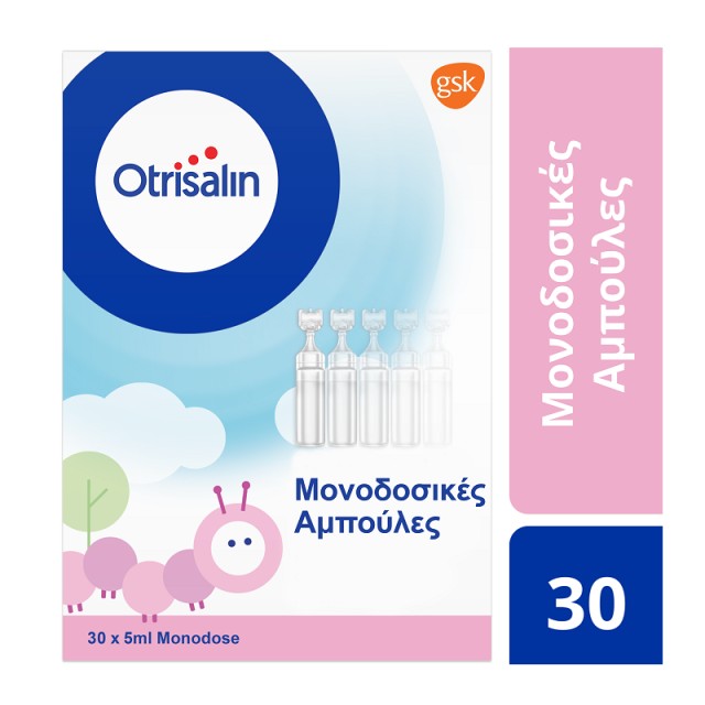 Otrisalin Monodose 30 single vials of 5ml