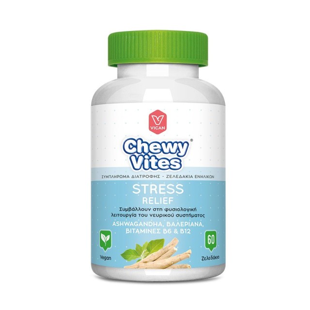 Vican Chewy Vites Adults - Stress Relief 60 τεμάχια