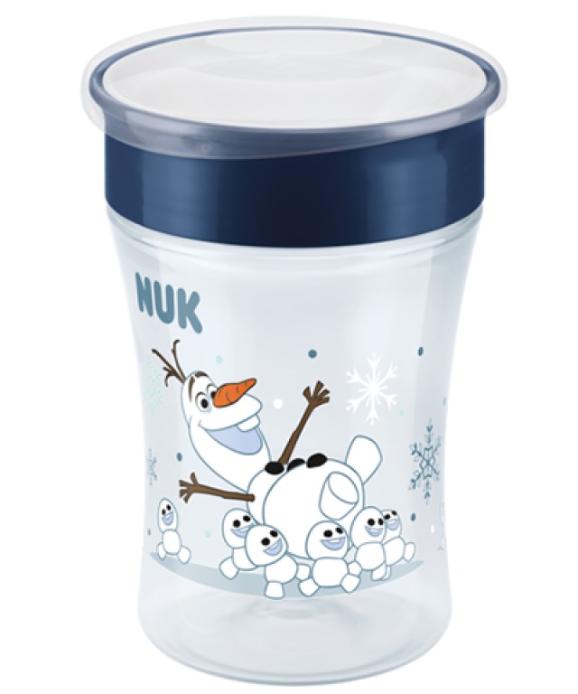 NUK Disney Frozen Magic Cup 360ᵒ 8m+ 230ml Χρώμα Μπλε, 1τμχ