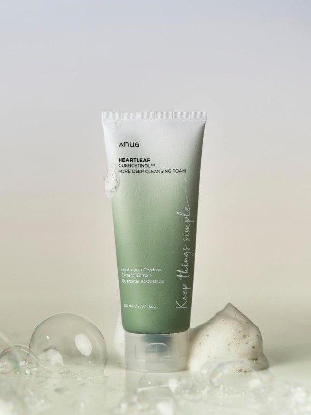 ANUA Heartleaf Quercetionl Pore Deep Cleansing Foam Αφρός για καθημερινό βαθύ καθαρισμό 150ml