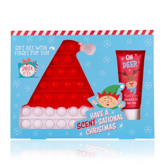 Accentra Oh Deer Shower Gel Frosted Berries 60ml + Fidget Pop Toy