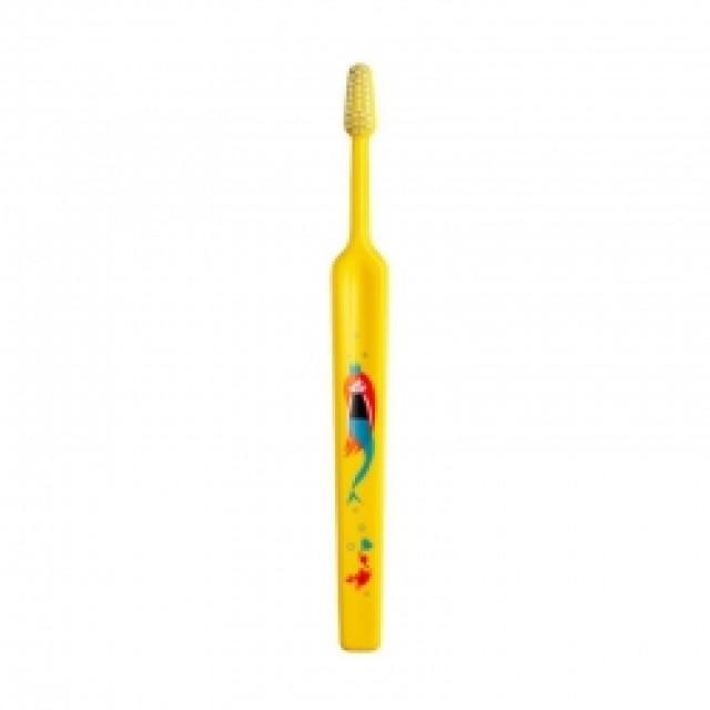 Tepe Kids Soft Οδοντόβουρτσα για Παιδιά άνω των 3 ετών Χρώμα Κίτρινο 1τμχ