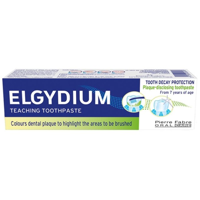 Elgydium Εκπαιδευτική Οδοντόπαστα Αποκάλυψη Πλάκας με άρωμα Φρέσκου Μήλου 50ml