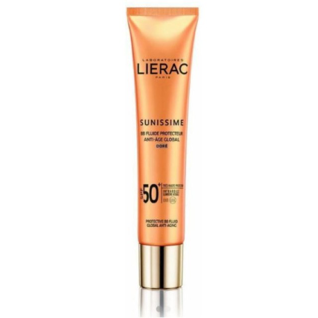 Lierac Sunissime BB Fluid Global Anti-Aging Golden Face & Decollete SPF50+ 40ml