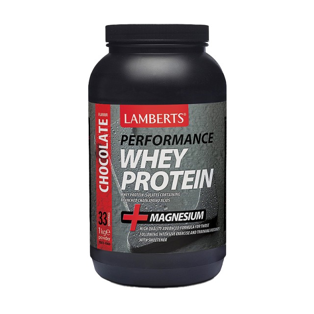 Lamberts Performance Whey Protein με γεύση σοκολάτα 1kg